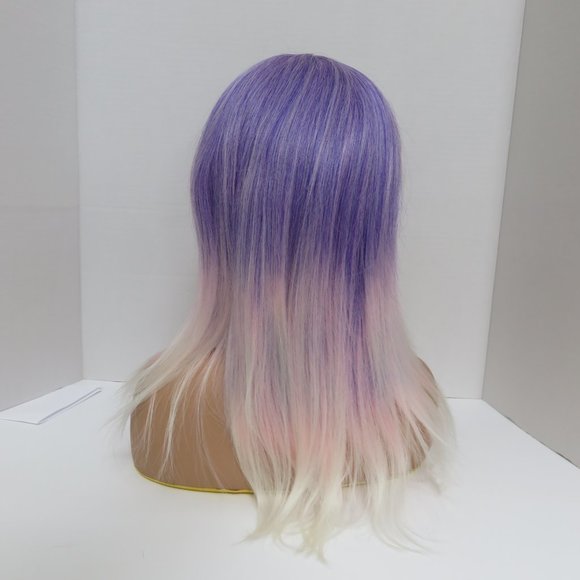 (#181) fashion source wig collection Purple ombré Bangs wig main image 4